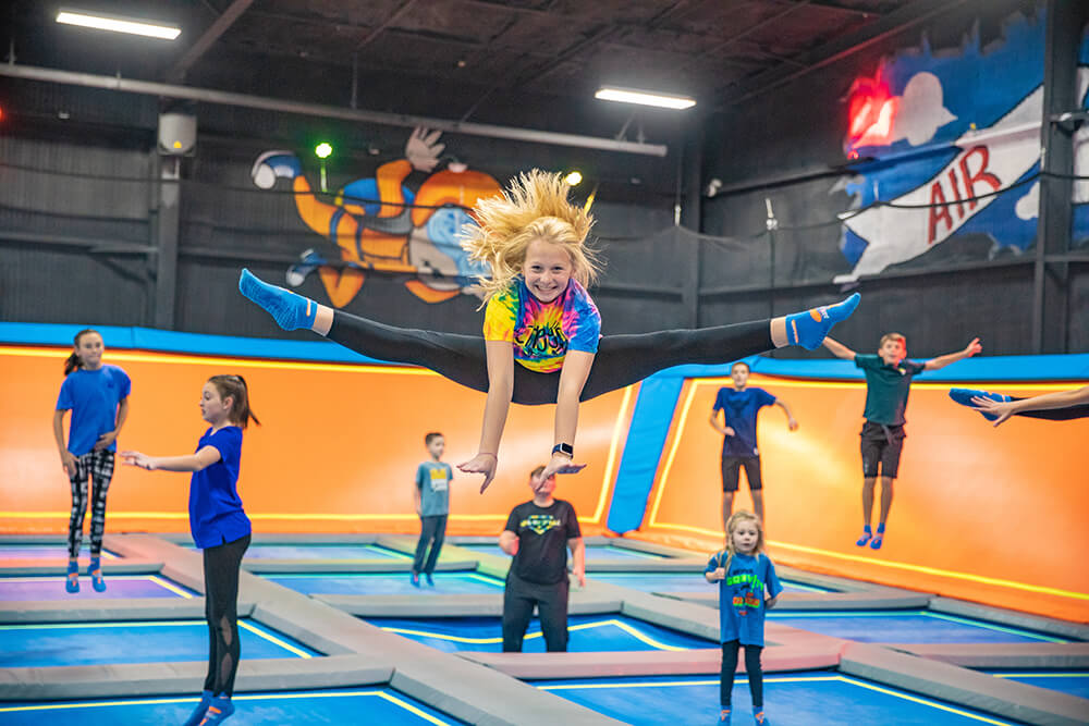 Attractions Air Raid Trampoline Park